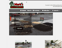 Tablet Screenshot of markslawncare.org